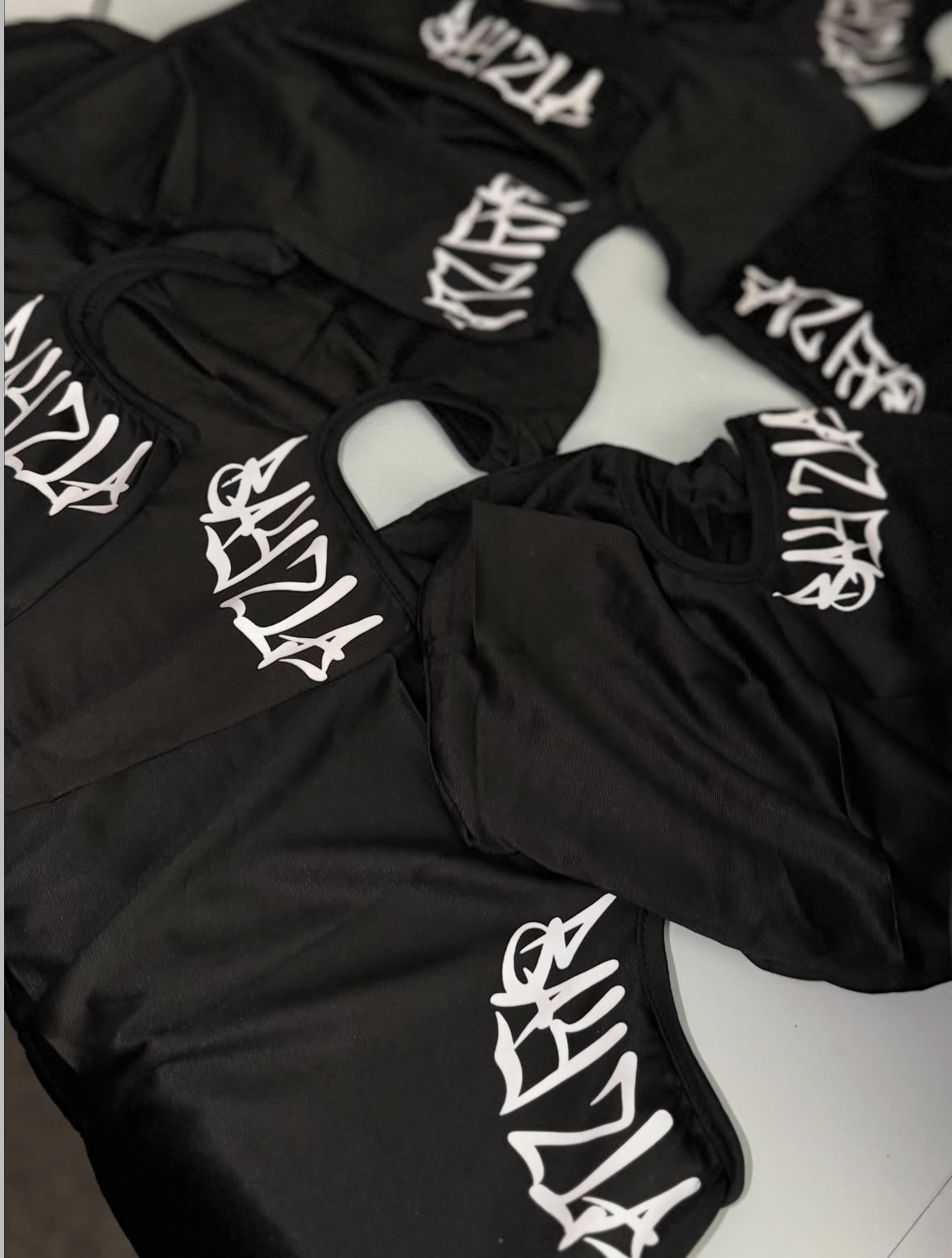 White BAY2LA Ski Mask